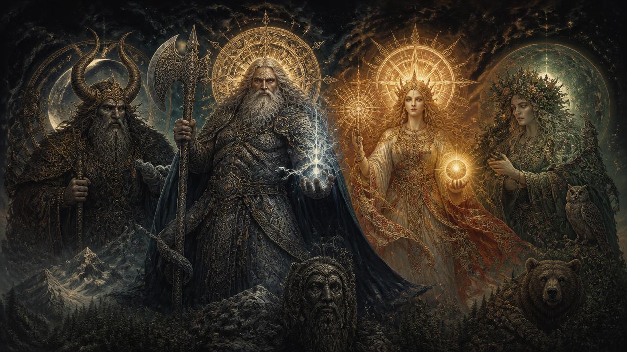 Ilustrácia k zápisku: Slovanskí bohovia vysvetlení: sprievodca panteónom